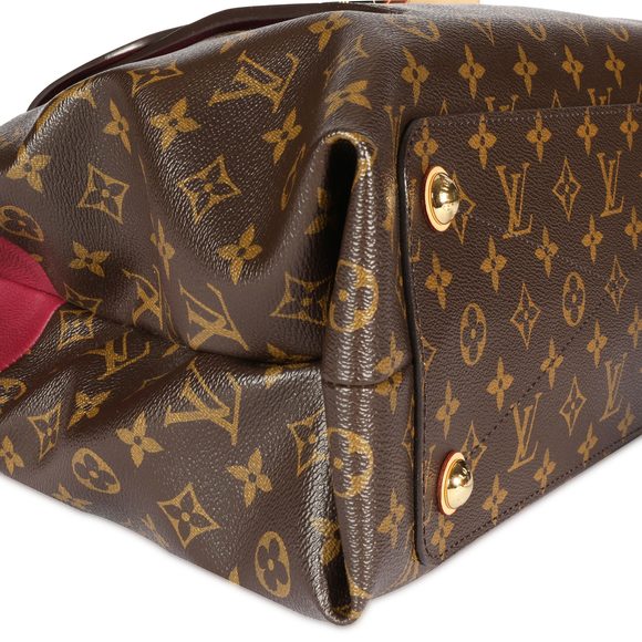 Louis Vuitton Monogram Canvas & Aurore Leather Olympe MM - Picture 5 of 8